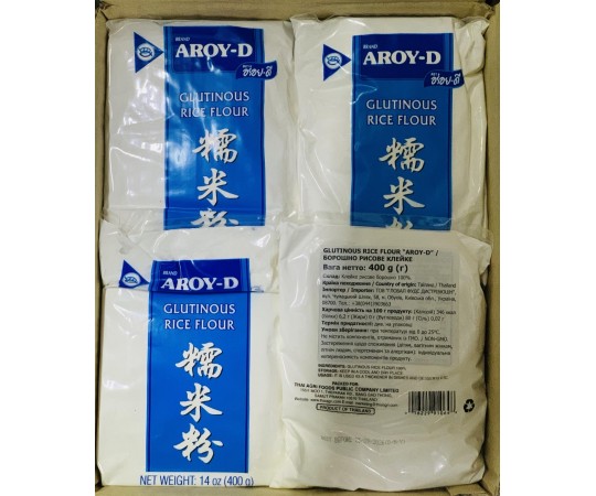 Борошно рисове клейке для моті Aroy D 400 гр