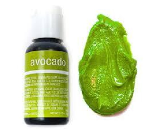 Барвник гелевий Avocado 20 г Chefmaster