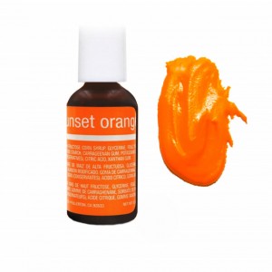 Барвник гелевий Sunset Orange 20 г Chefmaster