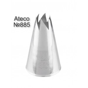 Насадка кондитерська Ateco №885, Відкрита зірка