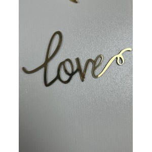 Топер боковий love акрил 10,5 см