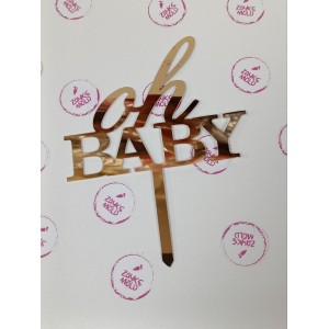 Топер oh baby з полістеролу 