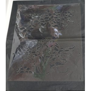 Трафарет “Янгол” (17 х 13см)  3дфор 2595