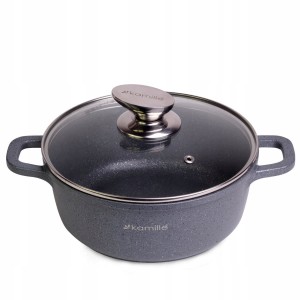 Каструля з кришкою та антипригарним покриттям 2.3 л Kamille KM-4424