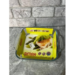 Форма скло квадрат 1,6  Simax 7286